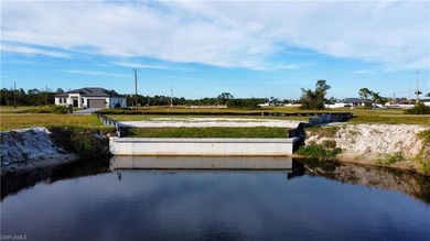 Highly desirable waterfront southern exposure .30 acre level lot on Burnt Store Golf Club in Florida - for sale on GolfHomes.com, golf home, golf lot