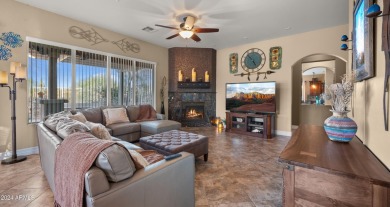 Privacy and Views! This beautiful semi-custom William Ryan home on Estrella Mountain Ranch Golf Course in Arizona - for sale on GolfHomes.com, golf home, golf lot