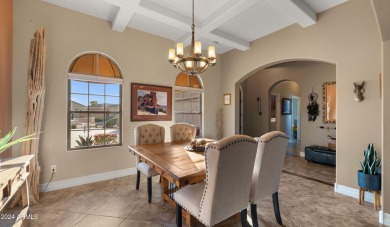 Privacy and Views! This beautiful semi-custom William Ryan home on Estrella Mountain Ranch Golf Course in Arizona - for sale on GolfHomes.com, golf home, golf lot