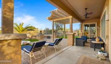 Privacy and Views! This beautiful semi-custom William Ryan home on Estrella Mountain Ranch Golf Course in Arizona - for sale on GolfHomes.com, golf home, golf lot