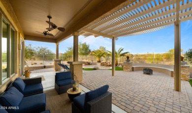 Privacy and Views! This beautiful semi-custom William Ryan home on Estrella Mountain Ranch Golf Course in Arizona - for sale on GolfHomes.com, golf home, golf lot