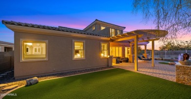 Privacy and Views! This beautiful semi-custom William Ryan home on Estrella Mountain Ranch Golf Course in Arizona - for sale on GolfHomes.com, golf home, golf lot