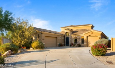 Privacy and Views! This beautiful semi-custom William Ryan home on Estrella Mountain Ranch Golf Course in Arizona - for sale on GolfHomes.com, golf home, golf lot