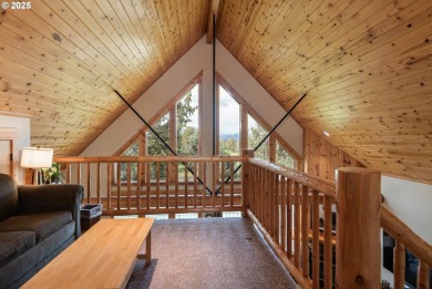 his charming chalet-style home offers a perfect blend of rustic on Eagle Crest Golf Resort - Resort Course in Oregon - for sale on GolfHomes.com, golf home, golf lot