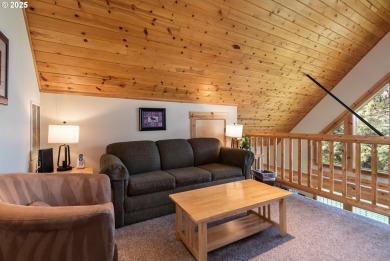his charming chalet-style home offers a perfect blend of rustic on Eagle Crest Golf Resort - Resort Course in Oregon - for sale on GolfHomes.com, golf home, golf lot