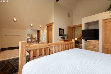 his charming chalet-style home offers a perfect blend of rustic on Eagle Crest Golf Resort - Resort Course in Oregon - for sale on GolfHomes.com, golf home, golf lot
