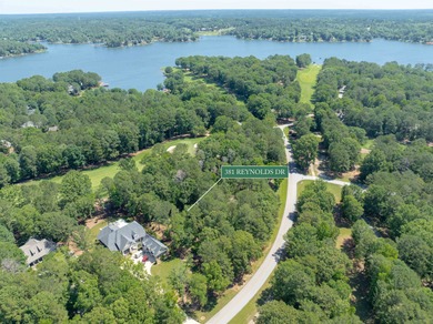 Views along the tranquil 12th green of the prestigious Jack on Great Waters Course At Reynolds Plantation in Georgia - for sale on GolfHomes.com, golf home, golf lot
