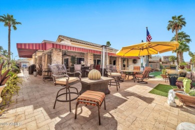 Step into a world of elegance in this stunning Santa Rosa model on Sun Village Golf Course in Arizona - for sale on GolfHomes.com, golf home, golf lot