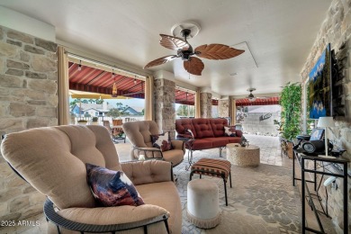 Step into a world of elegance in this stunning Santa Rosa model on Sun Village Golf Course in Arizona - for sale on GolfHomes.com, golf home, golf lot