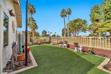 Step into a world of elegance in this stunning Santa Rosa model on Sun Village Golf Course in Arizona - for sale on GolfHomes.com, golf home, golf lot