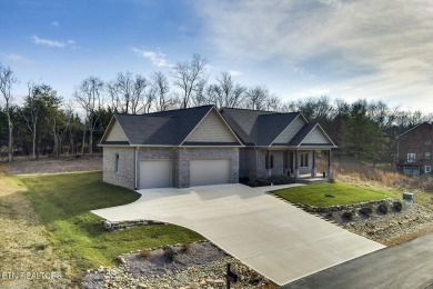 Stunning All-Brick Home with 3 car garage in Kahite subdivision on Tellico Village -The Links At Kahite Golf Course in Tennessee - for sale on GolfHomes.com, golf home, golf lot