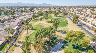 Step into a world of elegance in this stunning Santa Rosa model on Sun Village Golf Course in Arizona - for sale on GolfHomes.com, golf home, golf lot