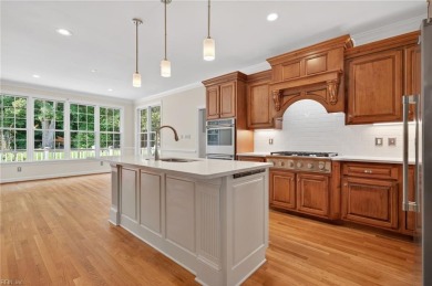 This custom brick home blends comfort, style, and today's modern on Fords Colony Country Club in Virginia - for sale on GolfHomes.com, golf home, golf lot