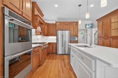 This custom brick home blends comfort, style, and today's modern on Fords Colony Country Club in Virginia - for sale on GolfHomes.com, golf home, golf lot