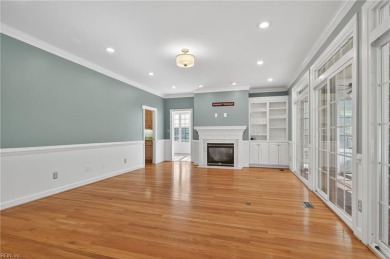 This custom brick home blends comfort, style, and today's modern on Fords Colony Country Club in Virginia - for sale on GolfHomes.com, golf home, golf lot