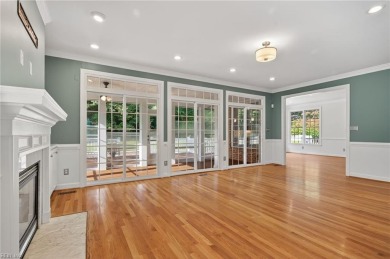 This custom brick home blends comfort, style, and today's modern on Fords Colony Country Club in Virginia - for sale on GolfHomes.com, golf home, golf lot