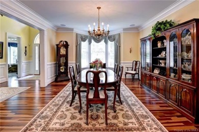 Set on a private golf course view lot, this timeless brick on Fords Colony Country Club in Virginia - for sale on GolfHomes.com, golf home, golf lot