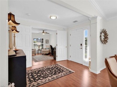 Enjoy resort-style living in this furnished 2 bedroom + den, 2 on Colonial Country Club in Florida - for sale on GolfHomes.com, golf home, golf lot