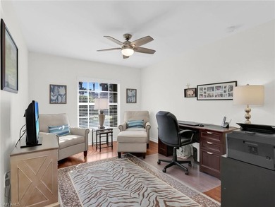 Enjoy resort-style living in this furnished 2 bedroom + den, 2 on Colonial Country Club in Florida - for sale on GolfHomes.com, golf home, golf lot