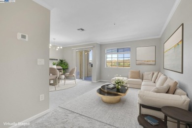Discover serene living in this top-floor unit, offering stunning on Canyon Lakes Country Club in California - for sale on GolfHomes.com, golf home, golf lot