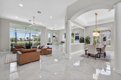 Set on a private cul-de-sac in the boutique Ironhorse community on Ironhorse Country Club in Florida - for sale on GolfHomes.com, golf home, golf lot