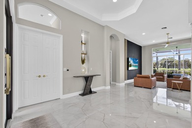 Set on a private cul-de-sac in the boutique Ironhorse community on Ironhorse Country Club in Florida - for sale on GolfHomes.com, golf home, golf lot