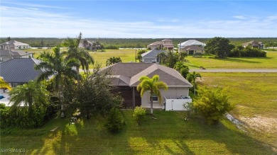 Beautiful Pool Home in Northwest Cape Coral! Located across from on Burnt Store Golf Club in Florida - for sale on GolfHomes.com, golf home, golf lot