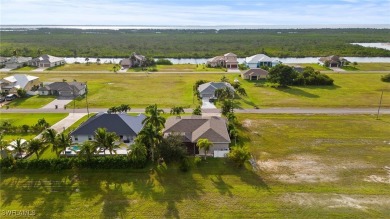 Beautiful Pool Home in Northwest Cape Coral! Located across from on Burnt Store Golf Club in Florida - for sale on GolfHomes.com, golf home, golf lot