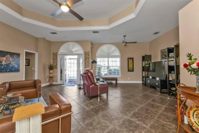 Beautiful 3 bed, 2 bath, 2 car garage , solar heated SALTWATER on Deep Creek Golf Club in Florida - for sale on GolfHomes.com, golf home, golf lot