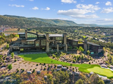 Elevated above the rest, this striking mountain estate claims on Red Ledges Golf Club in Utah - for sale on GolfHomes.com, golf home, golf lot