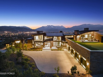Elevated above the rest, this striking mountain estate claims on Red Ledges Golf Club in Utah - for sale on GolfHomes.com, golf home, golf lot