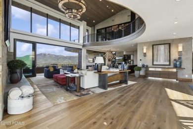 Elevated above the rest, this striking mountain estate claims on Red Ledges Golf Club in Utah - for sale on GolfHomes.com, golf home, golf lot