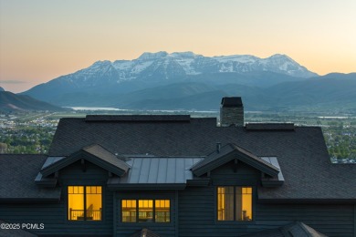 Perched atop a prominent ridgeline, this stunning residence is on Red Ledges Golf Club in Utah - for sale on GolfHomes.com, golf home, golf lot