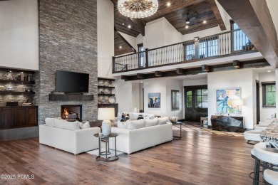 Perched atop a prominent ridgeline, this stunning residence is on Red Ledges Golf Club in Utah - for sale on GolfHomes.com, golf home, golf lot