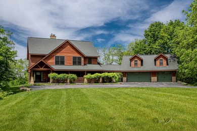 Frank Lloyd Wright would have no problem calling this home! on Eagle Ridge Inn and Resort in Illinois - for sale on GolfHomes.com, golf home, golf lot