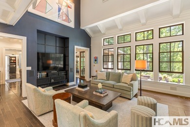 One-of-a-kind property designed by PLATT Architecture and on Mountaintop Golf and Lake Club in North Carolina - for sale on GolfHomes.com, golf home, golf lot