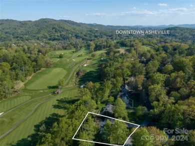 Perched on the 16th fairway of the prestigious Country Club of on Country Club of Asheville in North Carolina - for sale on GolfHomes.com, golf home, golf lot