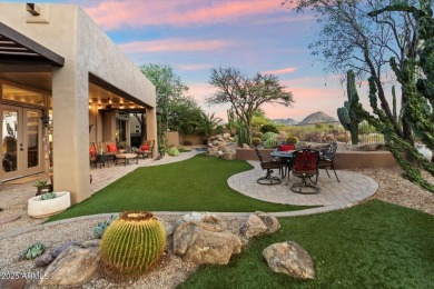 Impeccable single-level Troon North home, perfectly situated on on Troon North Golf Club  in Arizona - for sale on GolfHomes.com, golf home, golf lot