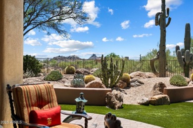 Impeccable single-level Troon North home, perfectly situated on on Troon North Golf Club  in Arizona - for sale on GolfHomes.com, golf home, golf lot