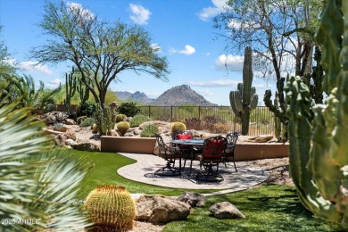 Impeccable single-level Troon North home, perfectly situated on on Troon North Golf Club  in Arizona - for sale on GolfHomes.com, golf home, golf lot