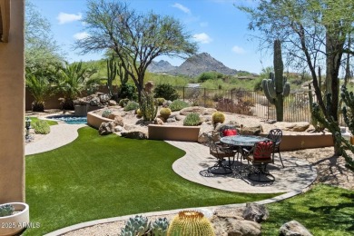 Impeccable single-level Troon North home, perfectly situated on on Troon North Golf Club  in Arizona - for sale on GolfHomes.com, golf home, golf lot
