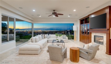 Timeless elegance and sweeping Strip, Mountain, and Golf Course on  in Nevada - for sale on GolfHomes.com, golf home, golf lot
