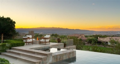 Timeless elegance and sweeping Strip, Mountain, and Golf Course on  in Nevada - for sale on GolfHomes.com, golf home, golf lot