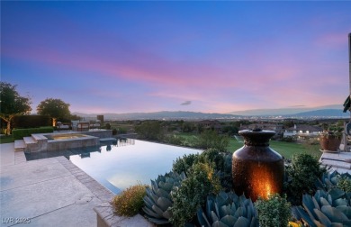 Timeless elegance and sweeping Strip, mountain, and golf course on Anthem Country Club in Nevada - for sale on GolfHomes.com, golf home, golf lot