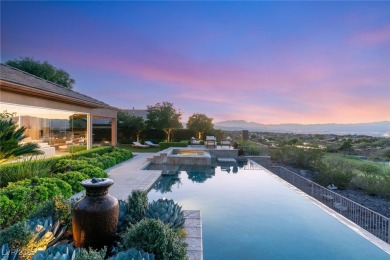 Timeless elegance and sweeping Strip, mountain, and golf course on Anthem Country Club in Nevada - for sale on GolfHomes.com, golf home, golf lot