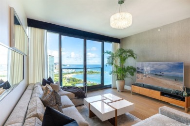 Unwind in this spacious 2-bed 2-bath unit in Anaha w/ den and 1 on Ala Wai Golf Course in Hawaii - for sale on GolfHomes.com, golf home, golf lot