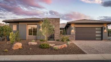 ENJOY SPECTACULAR FOUR PEAKS VIEWS IN THIS CONTEMPORARY LATIGO on Vista Verde Golf Course in Arizona - for sale on GolfHomes.com, golf home, golf lot