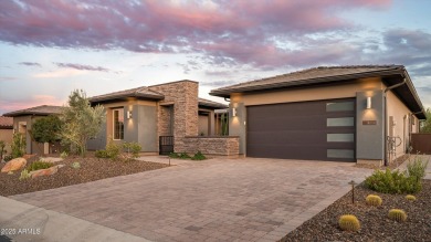 ENJOY SPECTACULAR FOUR PEAKS VIEWS IN THIS CONTEMPORARY LATIGO on Vista Verde Golf Course in Arizona - for sale on GolfHomes.com, golf home, golf lot