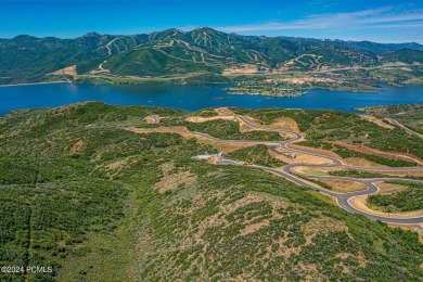 Exceptional views of Jordanelle Reservoir, Mount Timpanogos, and on Talisker Club At Tuhaye in Utah - for sale on GolfHomes.com, golf home, golf lot