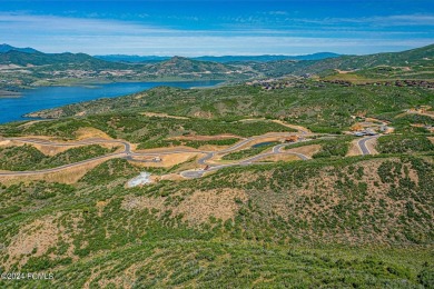 Exceptional views of Jordanelle Reservoir, Mount Timpanogos, and on Talisker Club At Tuhaye in Utah - for sale on GolfHomes.com, golf home, golf lot